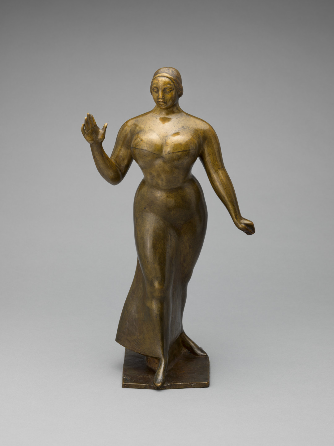 Gaston Lachaise. Woman Walking. 1919 (cast 1924)