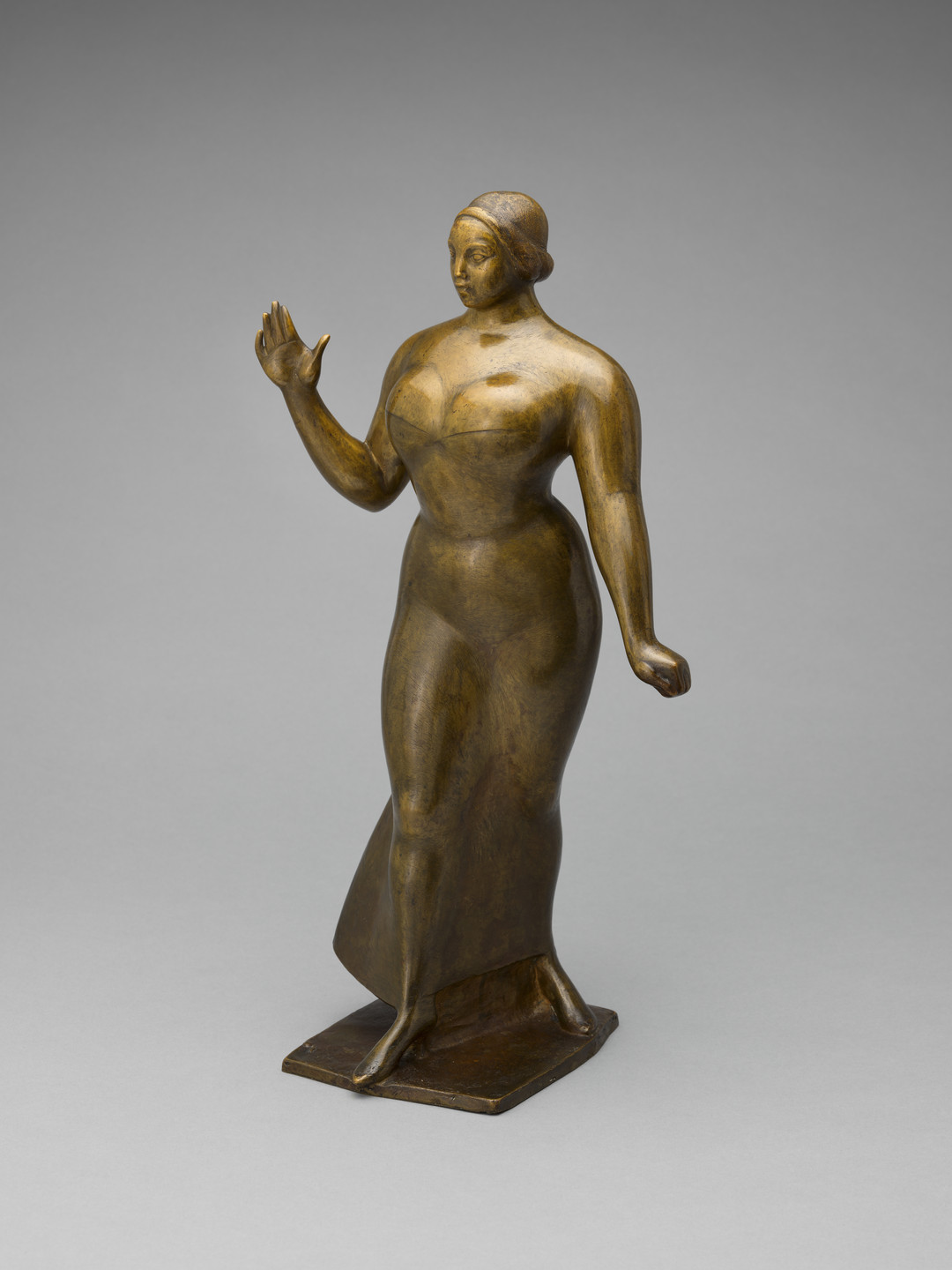 Gaston Lachaise. Woman Walking. 1919 (cast 1924)