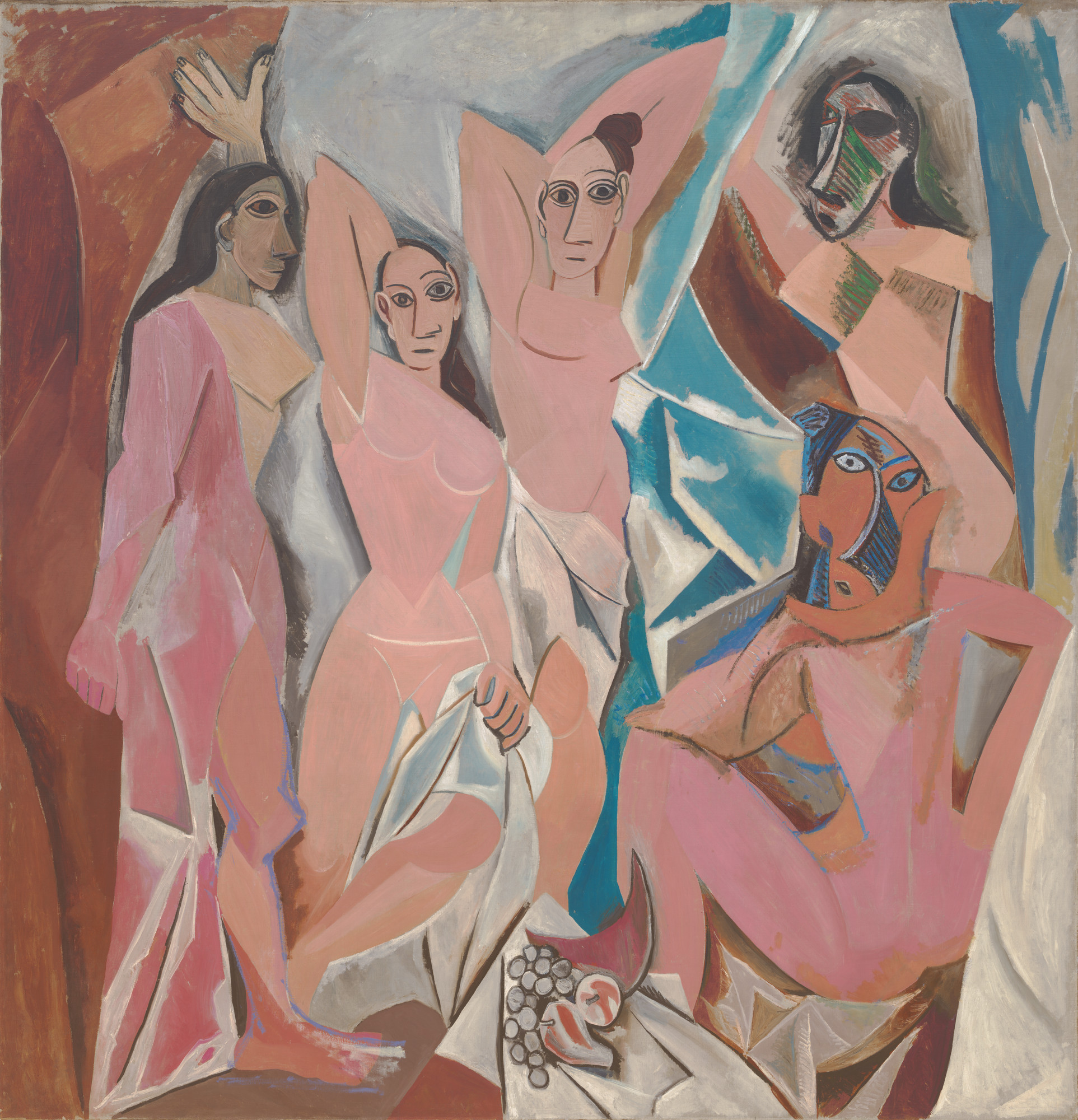 Pablo Picasso. Les Demoiselles d'Avignon. Paris, June-July 1907 | MoMA