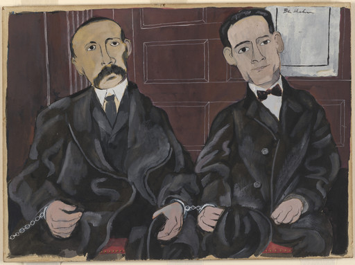Ben Shahn. Bartolomeo Vanzetti and Nicola Sacco. 1931–32