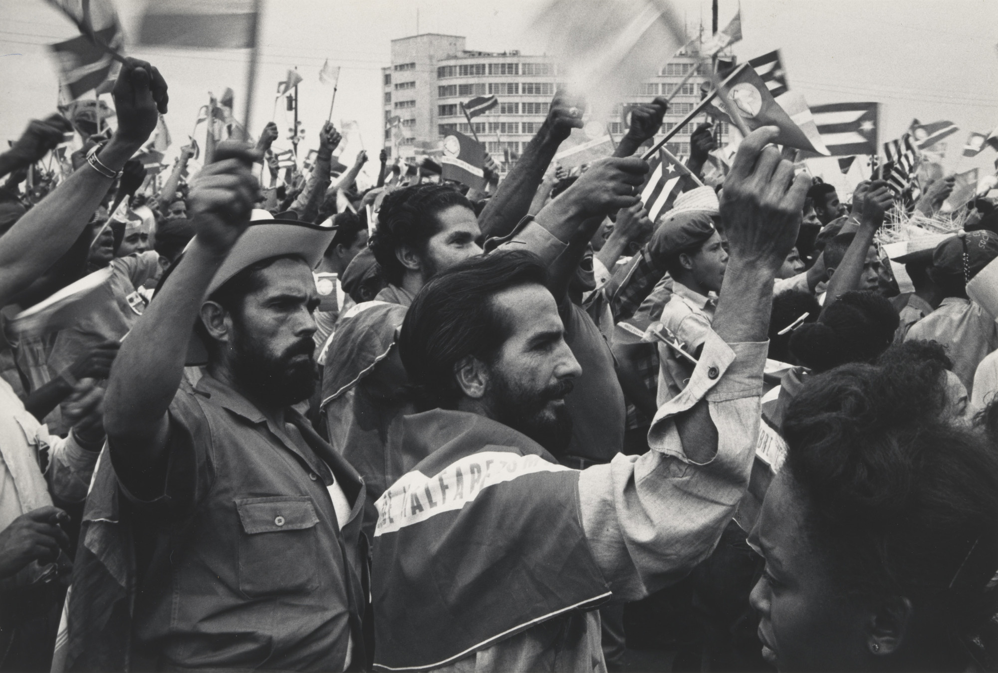 Paolo Gasparini. Regreso de los alfabetizadores, La Habana, Cuba (Return of the Literacy Teachers, Havana, Cuba). 1961