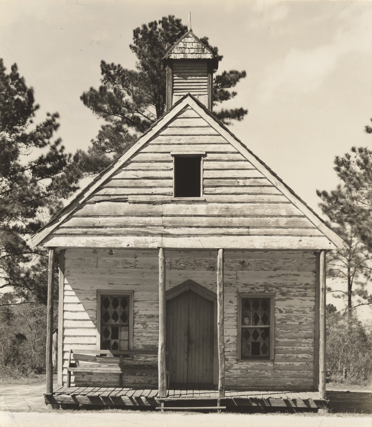 Walker Evans. Wooden Church, South Carolina. 1936