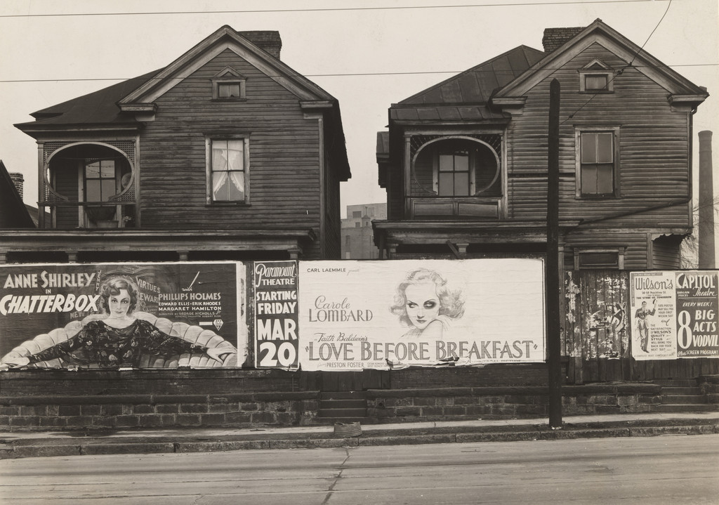 Houses and Billboards in Atlanta