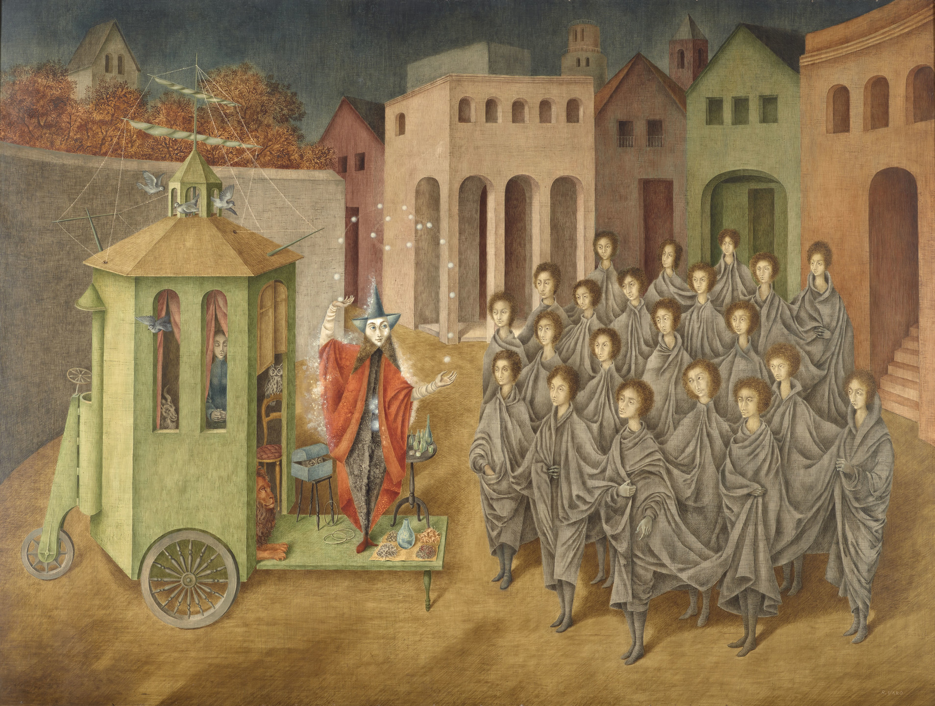 Remedios Varo. The Juggler (The Magician). 1956