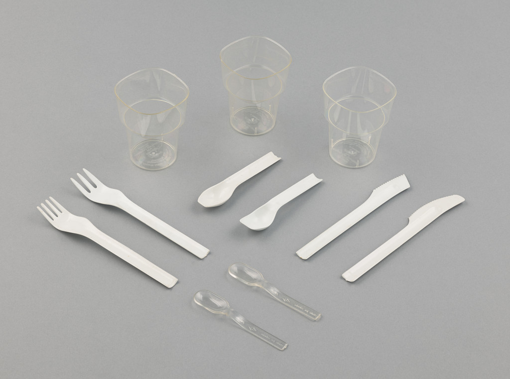 Linea 72 flatware and cups for Alitalia Airlines