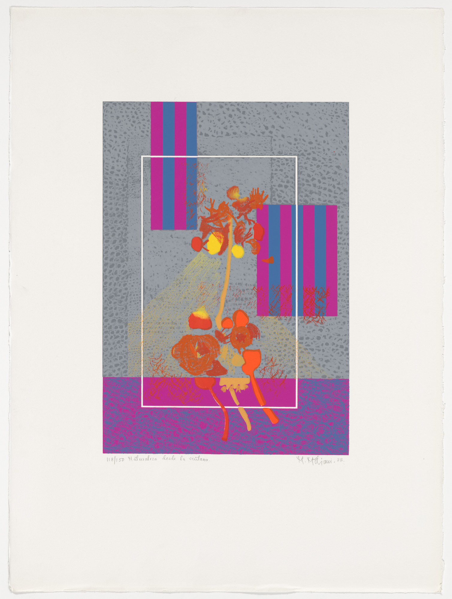Marcos Miliani. Still Life from the Window (Naturaleza desde la ventana) from Actualidad Gráfica-Panorama Artistico