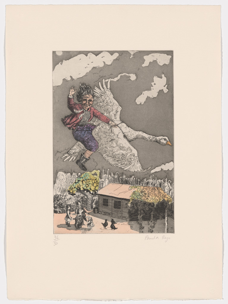 Old Mother Goose from the series Nursery Rhymes