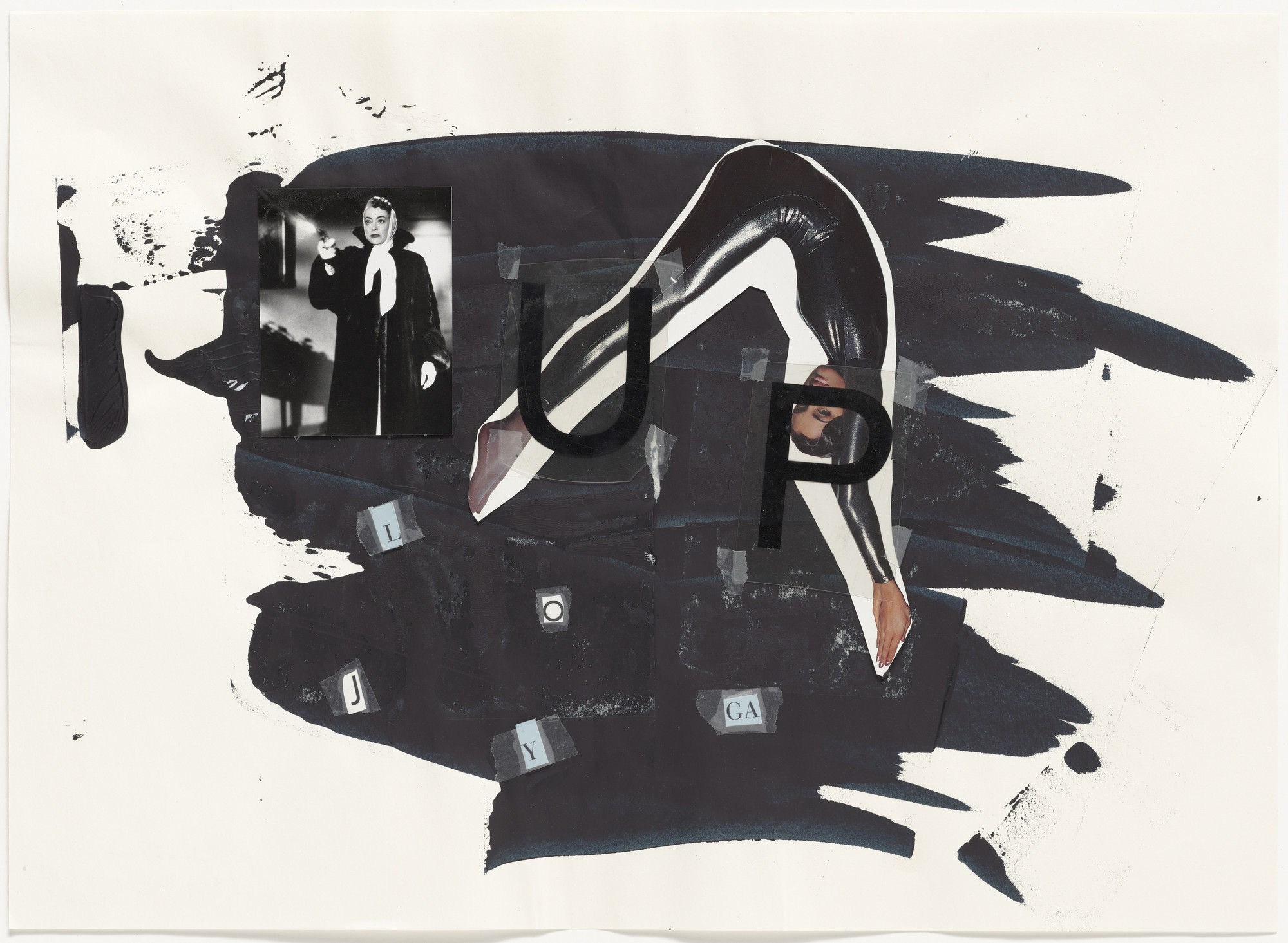 Paulina Olowska. Body Movement Alphabet Study