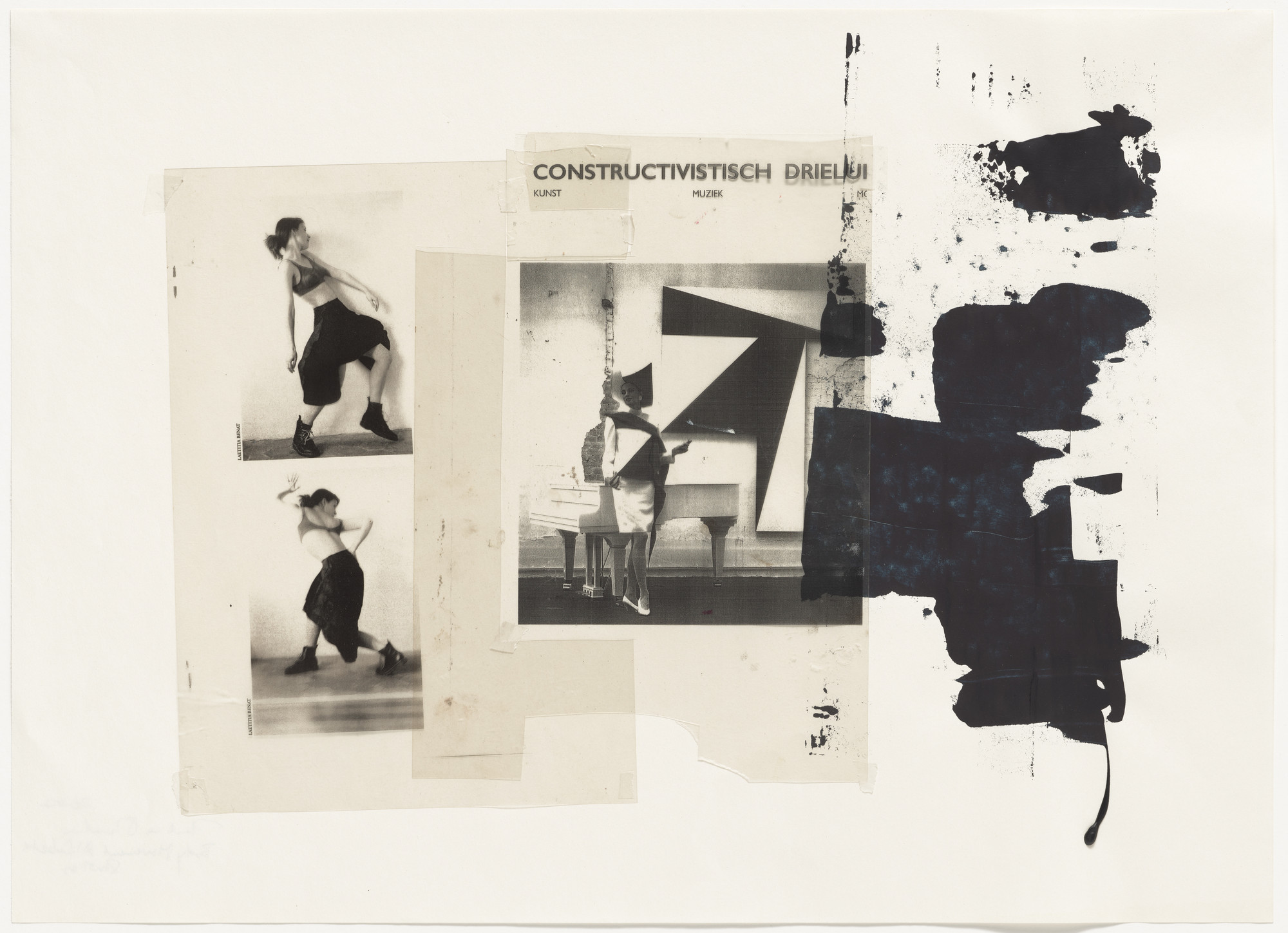 Paulina Olowska. Body Movement Alphabet Study