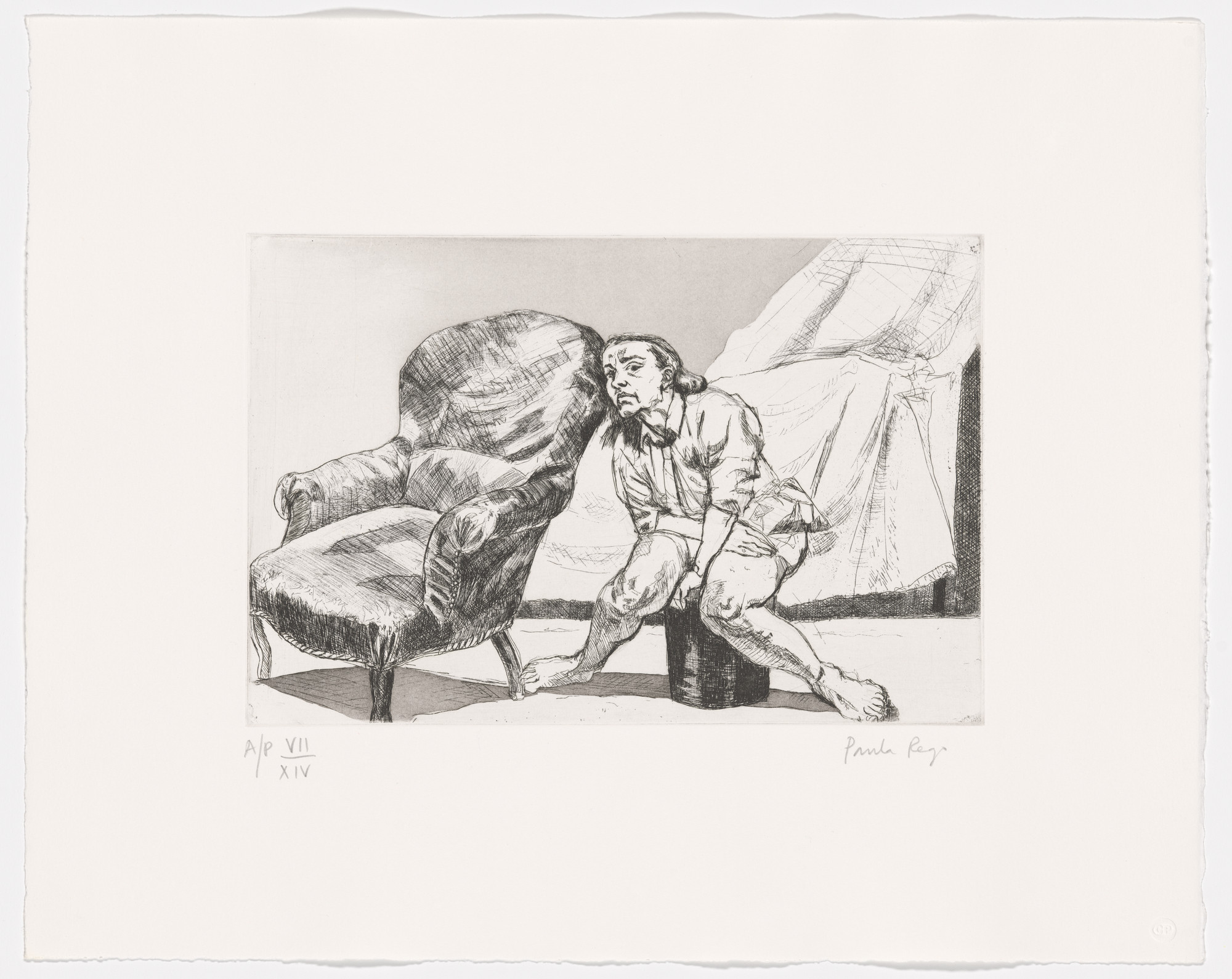 Paula Rego. Untitled 3 from Untitled (The Abortion Series)