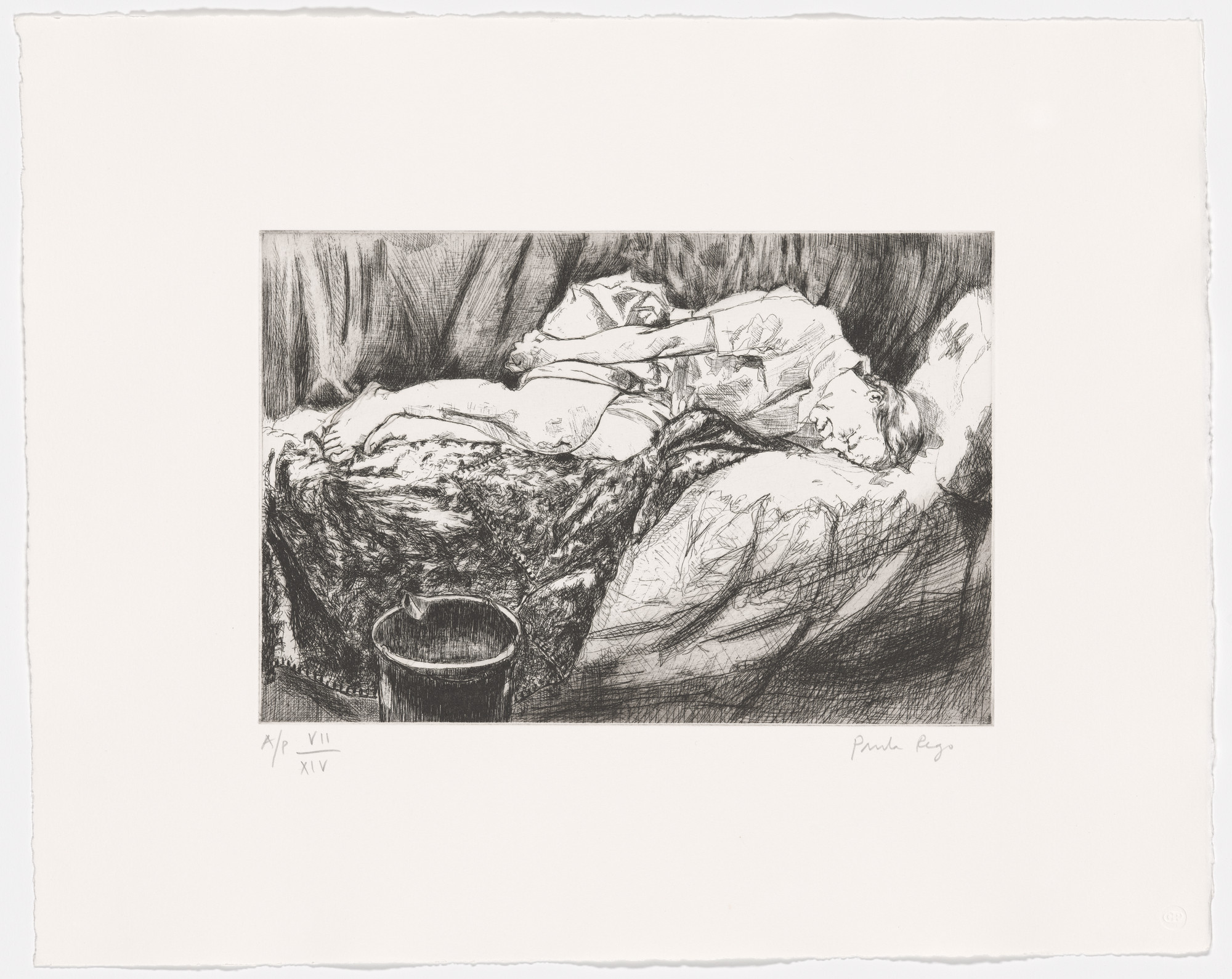 Paula Rego. Untitled 4 from Untitled (The Abortion Series)