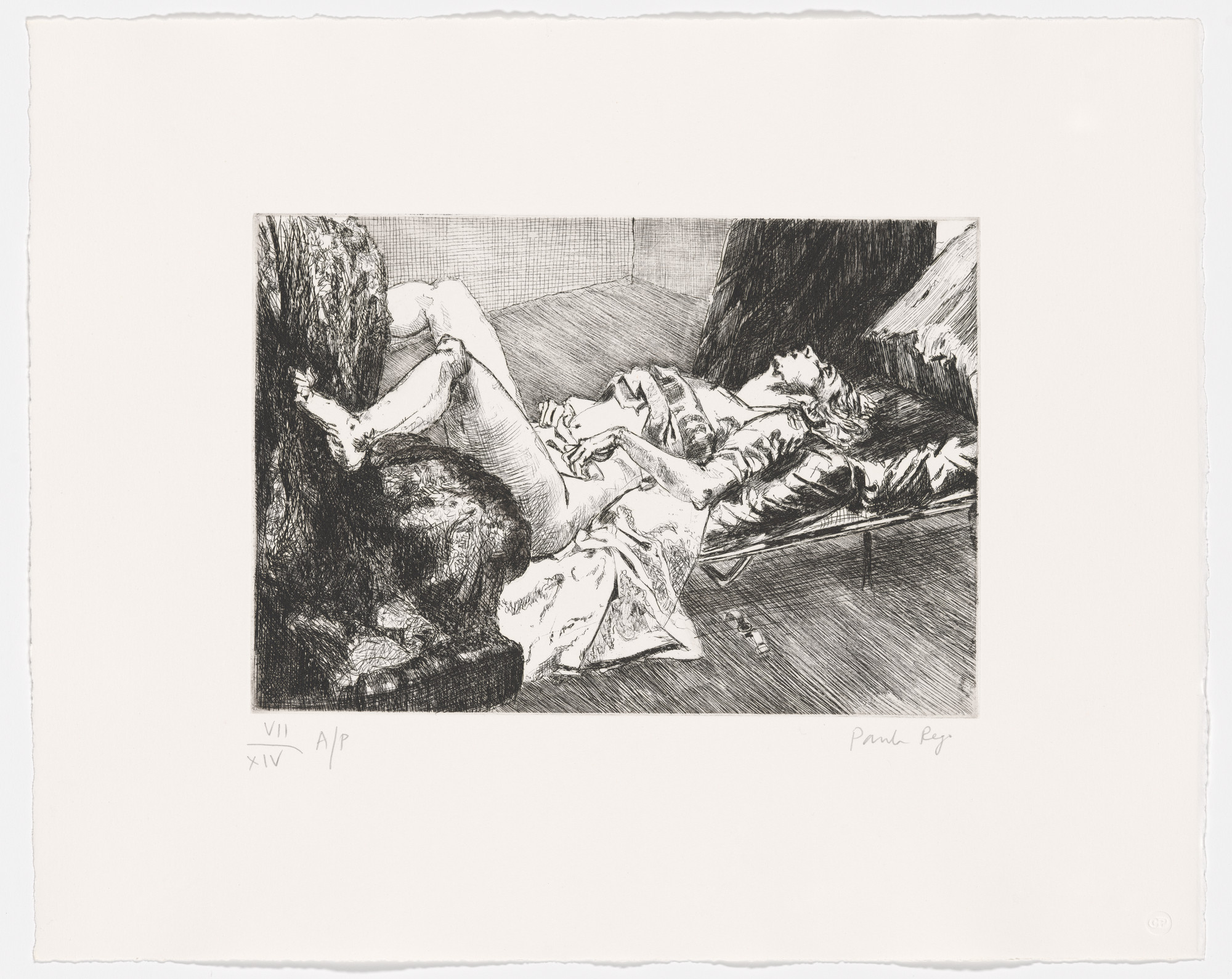 Paula Rego. Untitled 6 from Untitled (The Abortion Series)