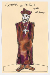 Jaune Quick-to-See Smith. Paper Dolls for a Post-Columbian World. 1991