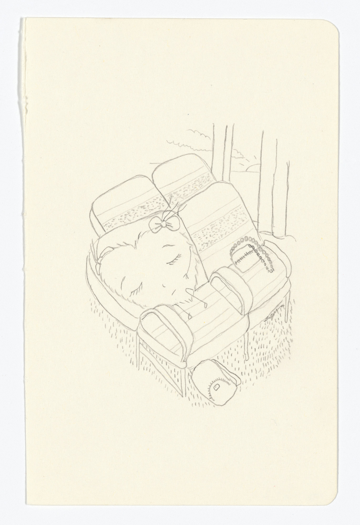 Fernanda Laguna. Untitled from The Moleskine Series