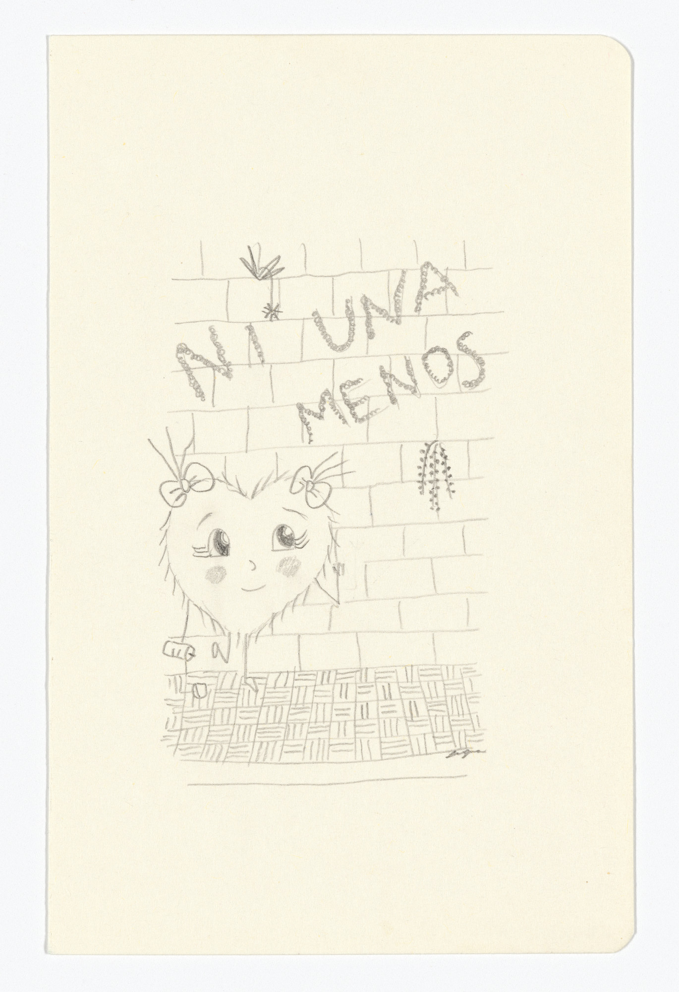 Fernanda Laguna. Untitled from The Moleskine Series