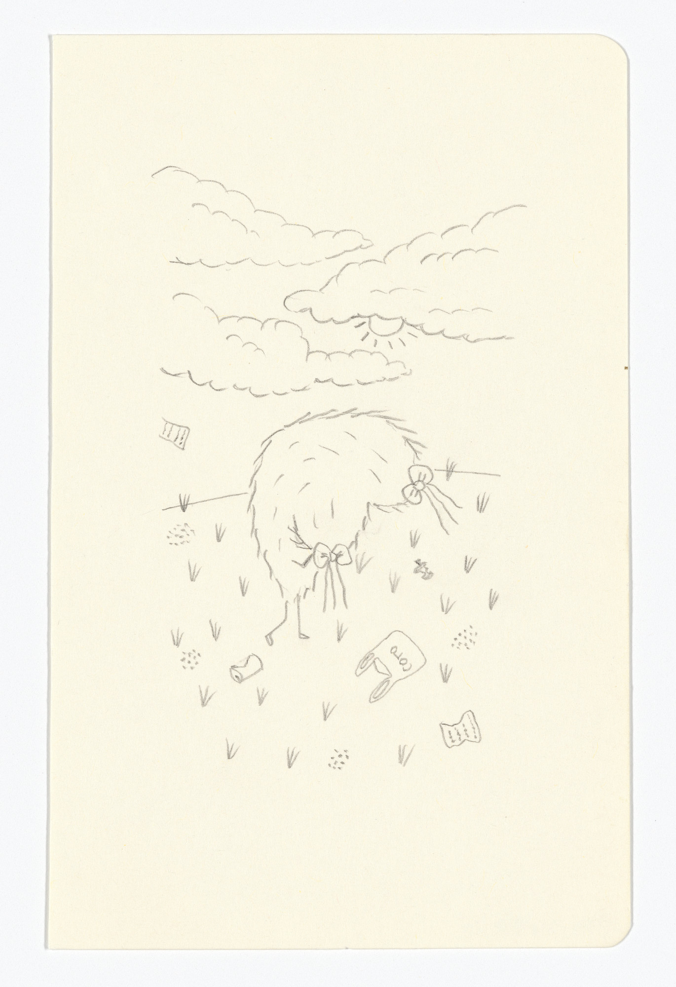 Fernanda Laguna. Untitled from The Moleskine Series