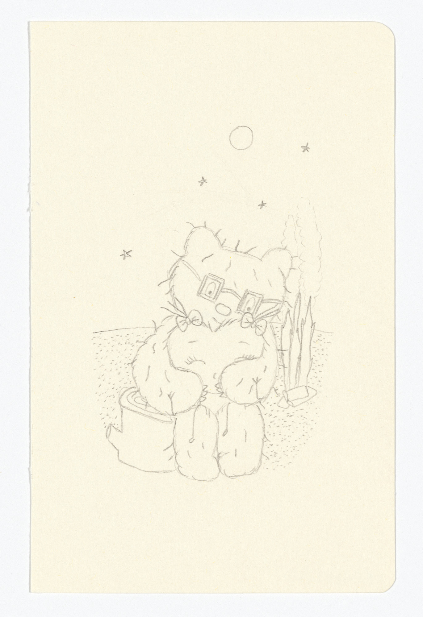 Fernanda Laguna. Untitled from The Moleskine Series