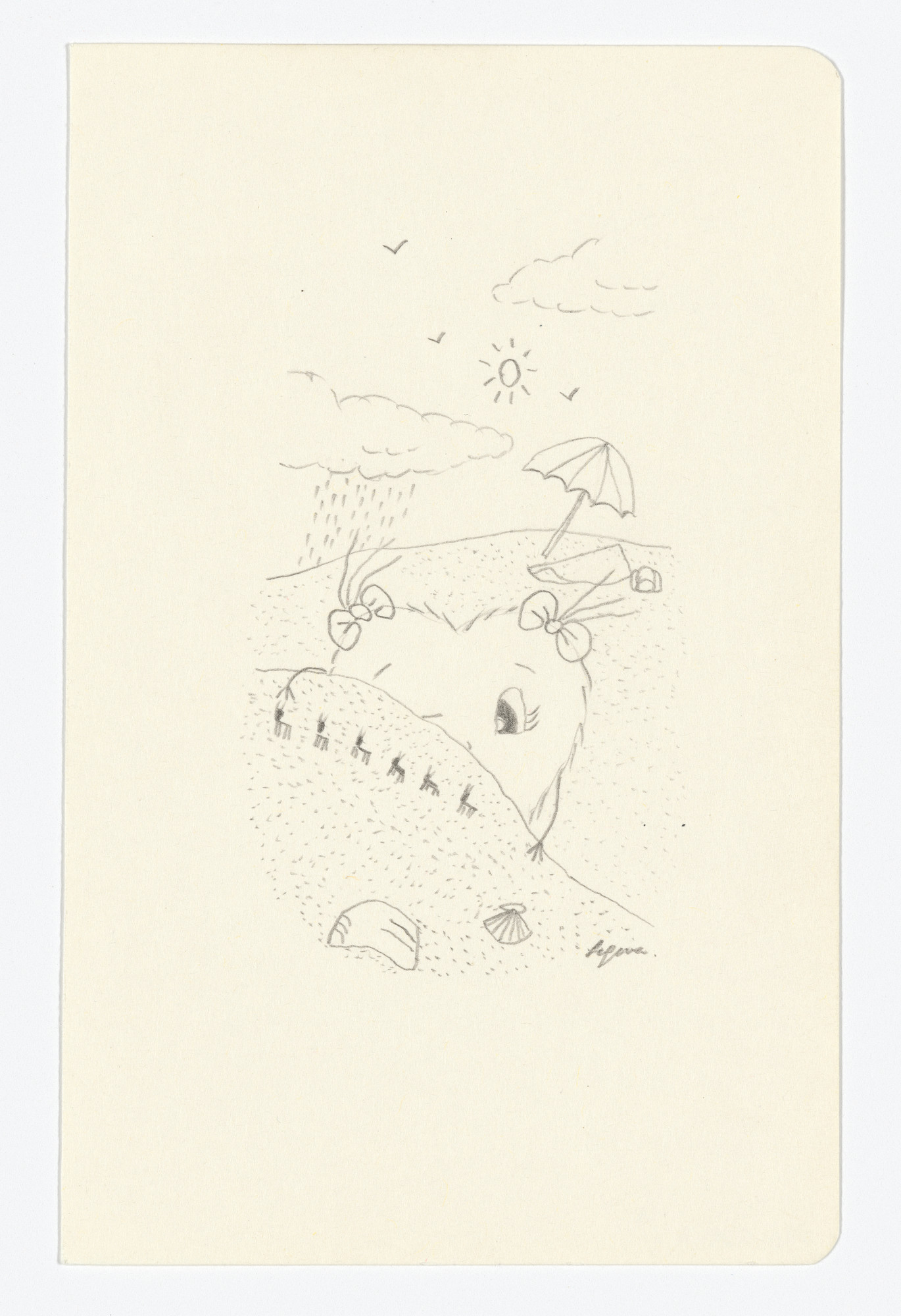 Fernanda Laguna. Untitled from The Moleskine Series