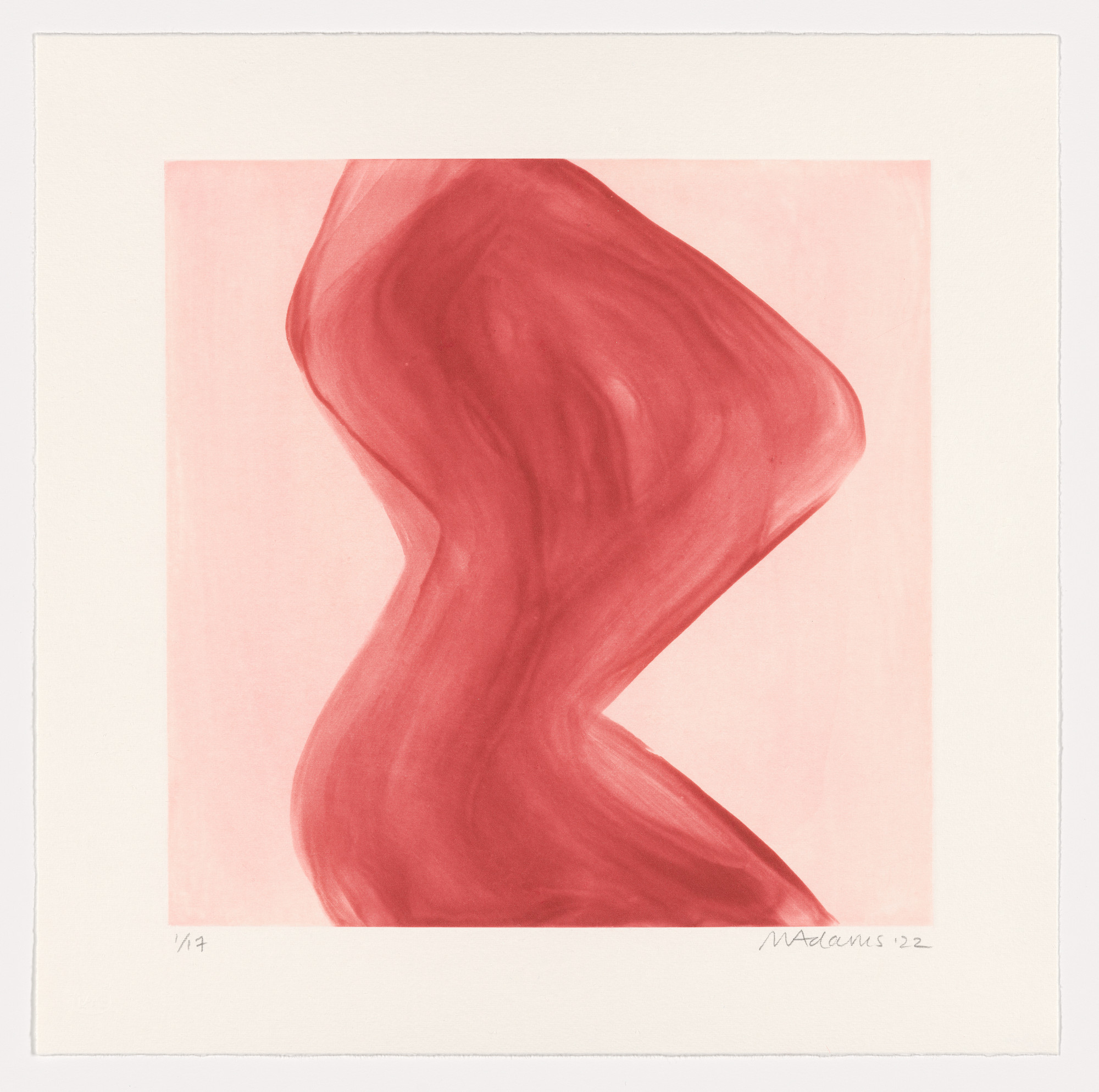 Marina Adams. NY Series (Etchings) Carmine Red