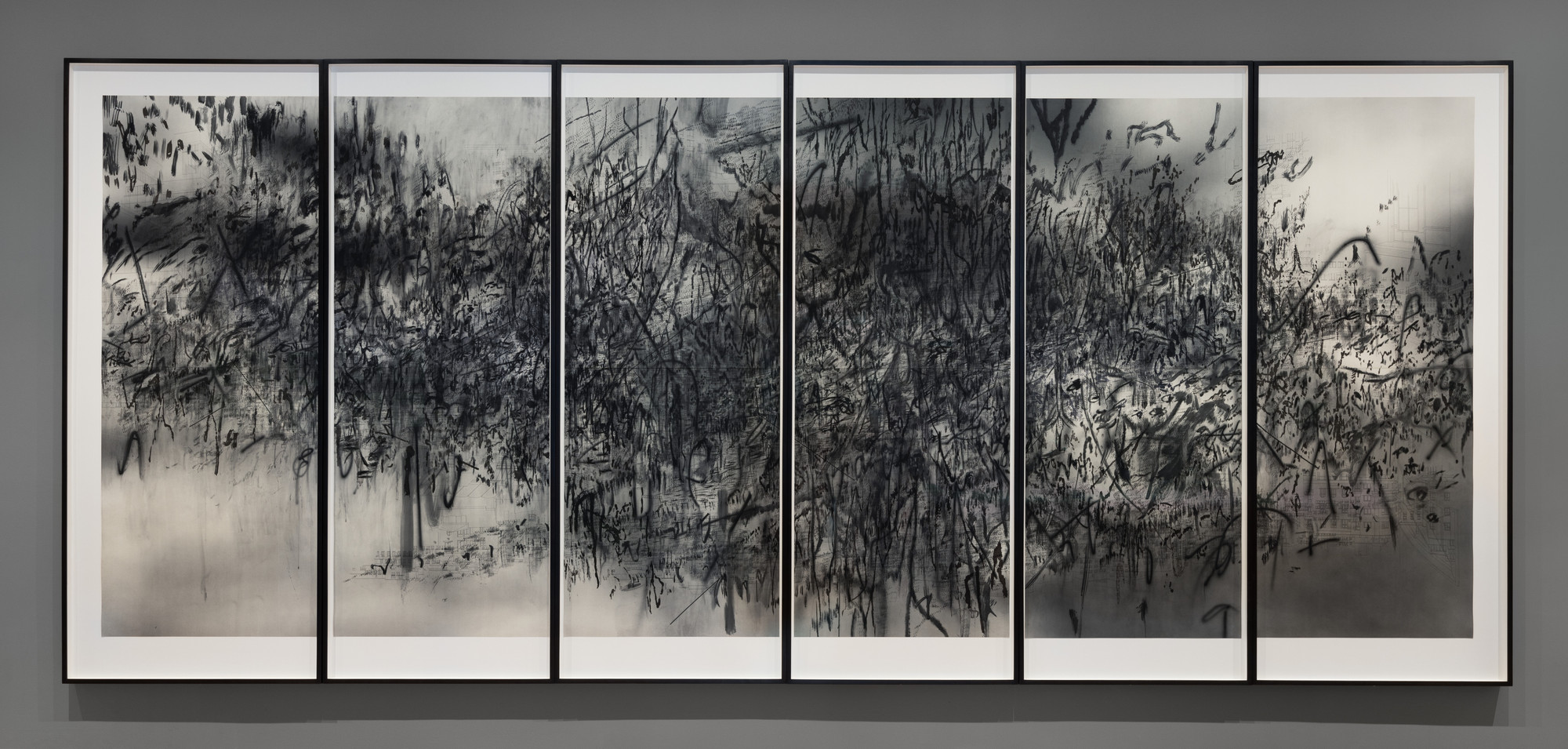 Julie Mehretu. Epigraph, Damascus