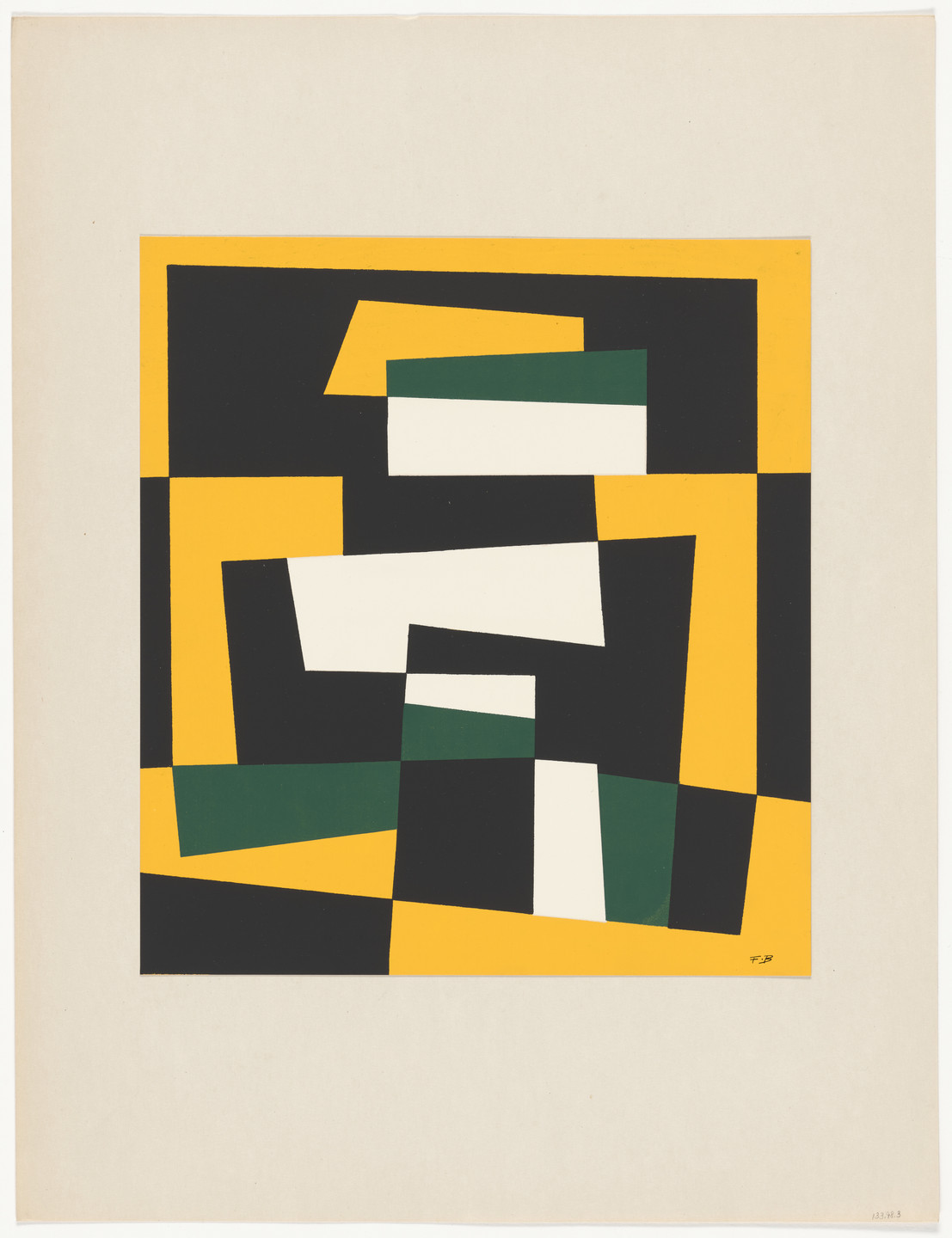 Frank K. Bacher. Untitled from 15 Original Etchings/Serigraphs. 1946