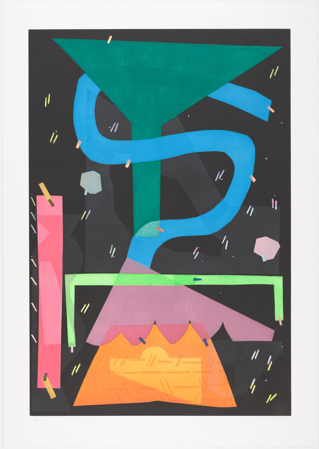 Caroline Kent. A poem about the cosmos. 2022