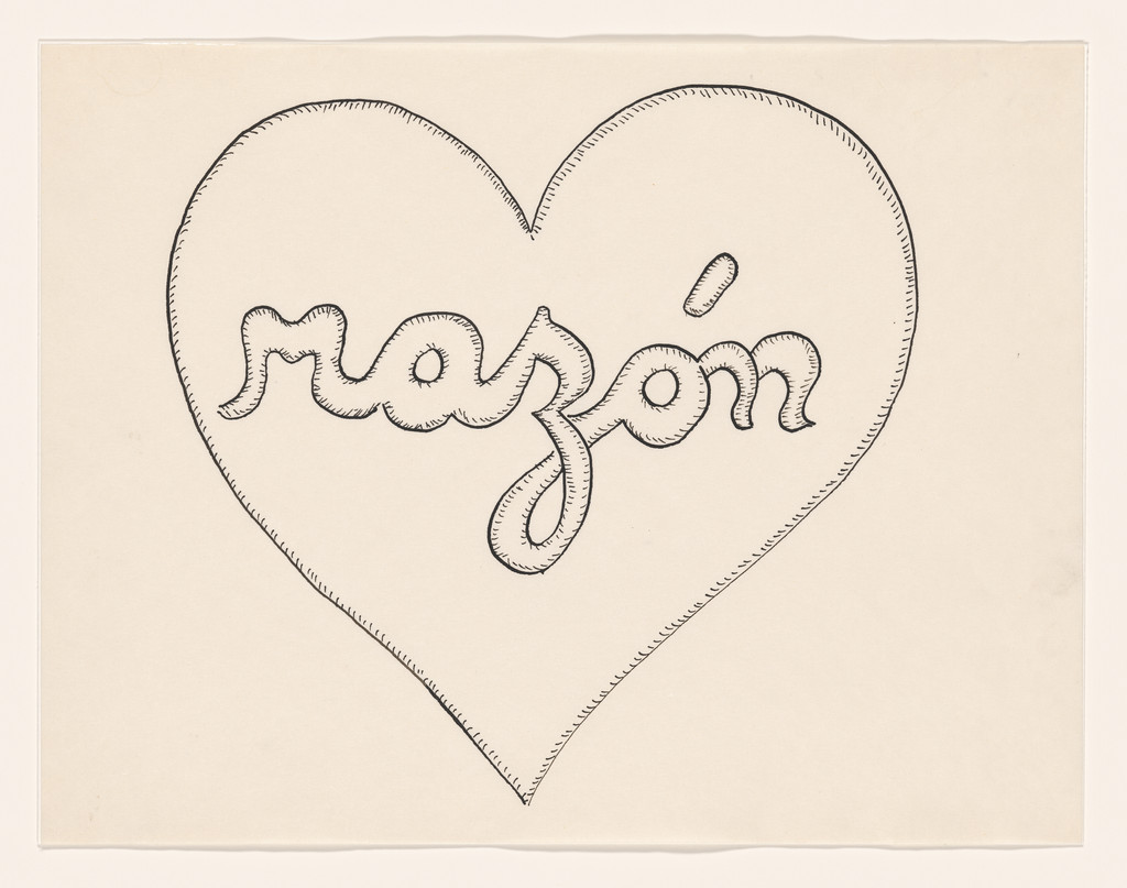 Corazón con razón ( Heart with Reason ) from the series AMAzone Palabrarmas