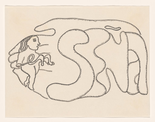 Cecilia Vicuña. Enseñar: poner en señas (To Teach: To Put in Signs) from the series AMAzone Palabrarmas. 1978