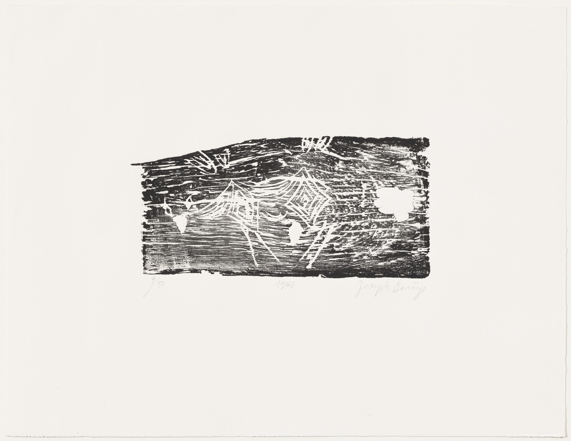 Joseph Beuys. Hind (Hirschkuh). 1948, printed 1973-74