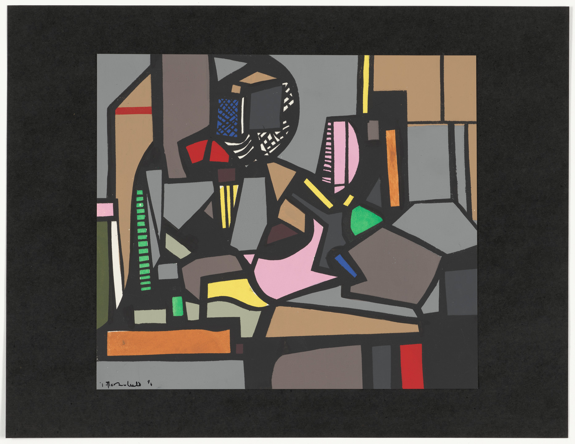 Judith Rothschild. Untitled from 15 Original Etchings/Serigraphs. 1946