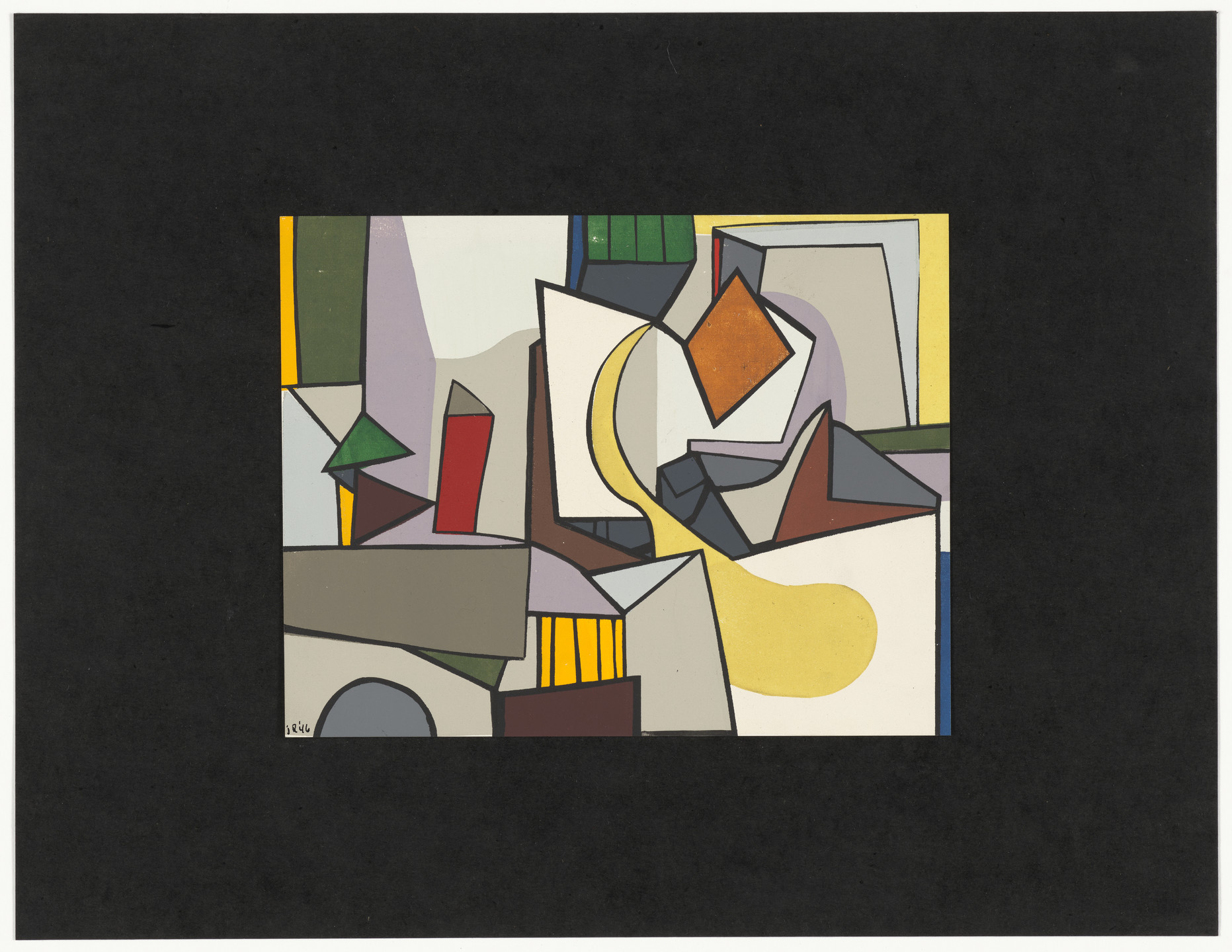 Judith Rothschild. Untitled from 15 Original Etchings/Serigraphs. 1946