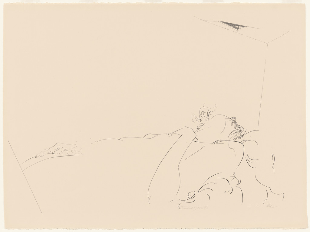 Reclining Nude from the portfolio Of Nature, Of Man