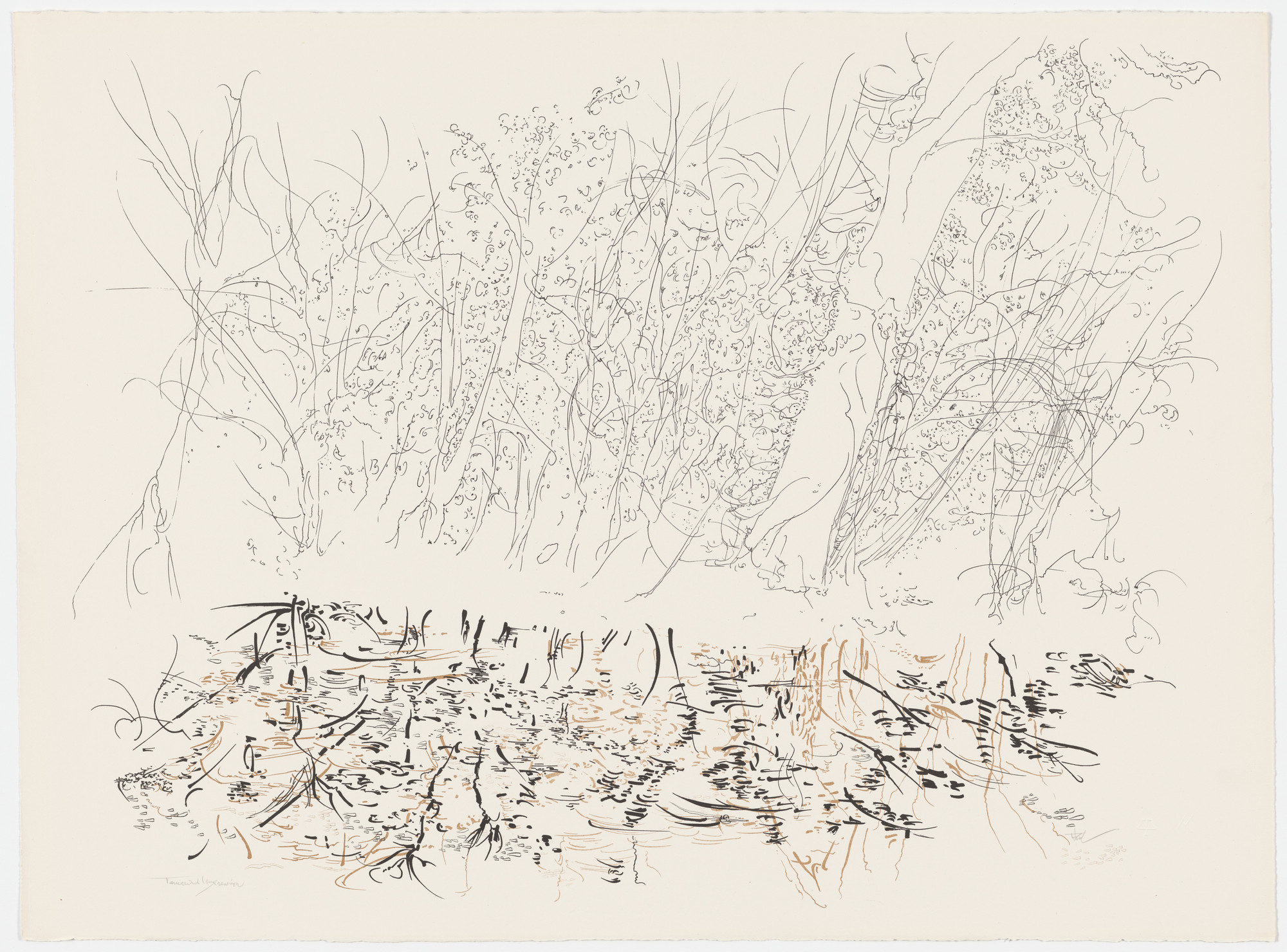 Peter Takal. Autumn Lake from the portfolio Of Nature, Of Man