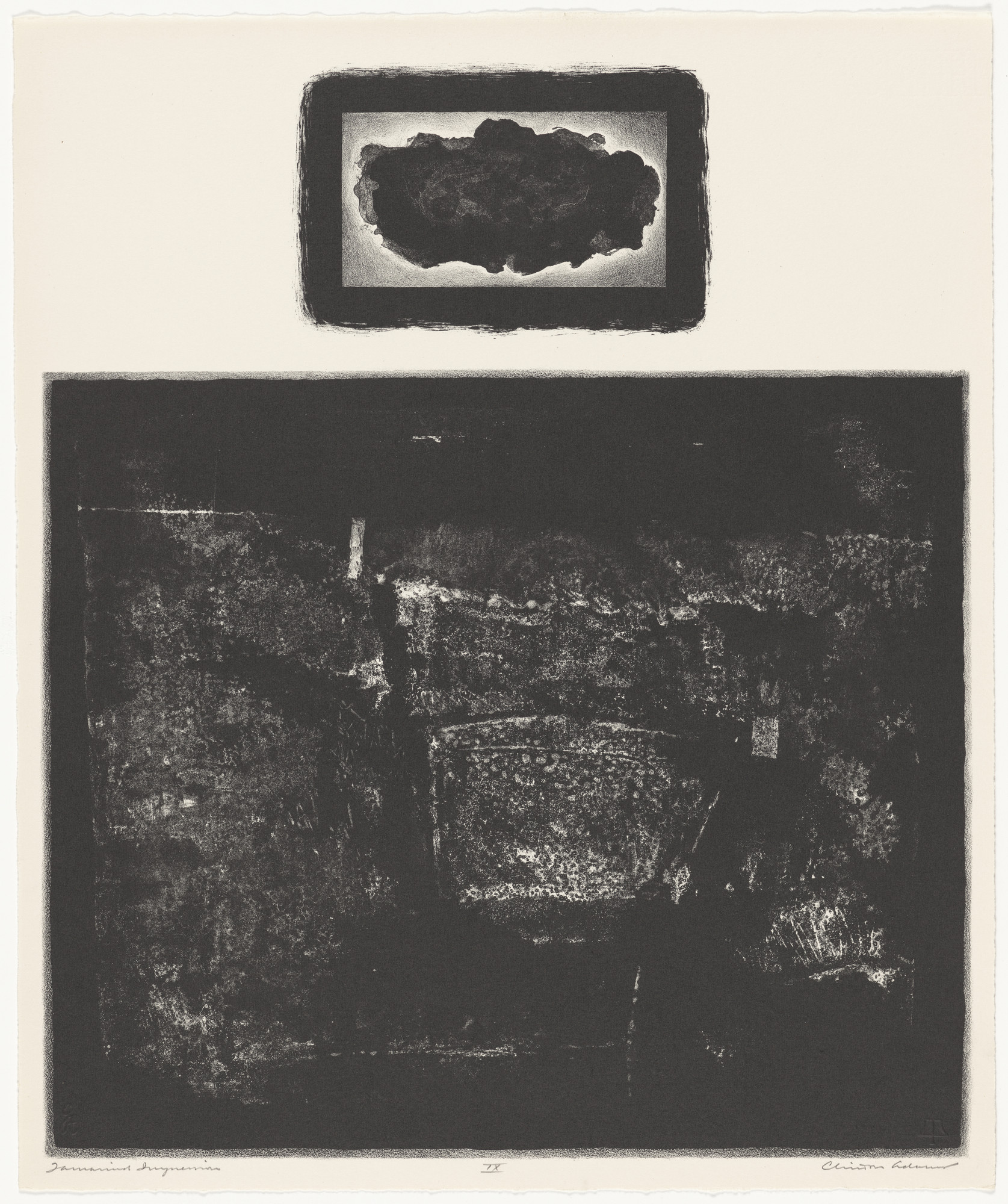 Clinton Adams. Untitled (Tablets IX)