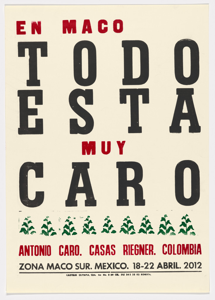 En Maco todo está muy Caro (In Maco Everything Is Very Caro)