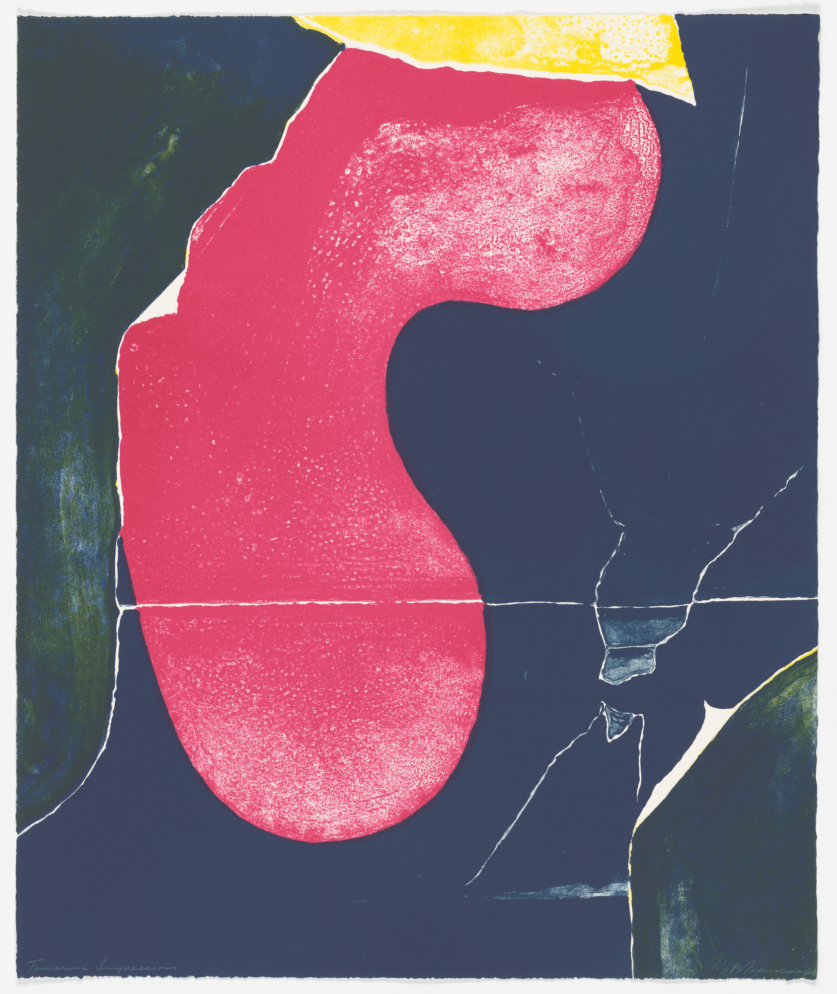 Burhan Dogancay. Untitled (#5) from Walls V