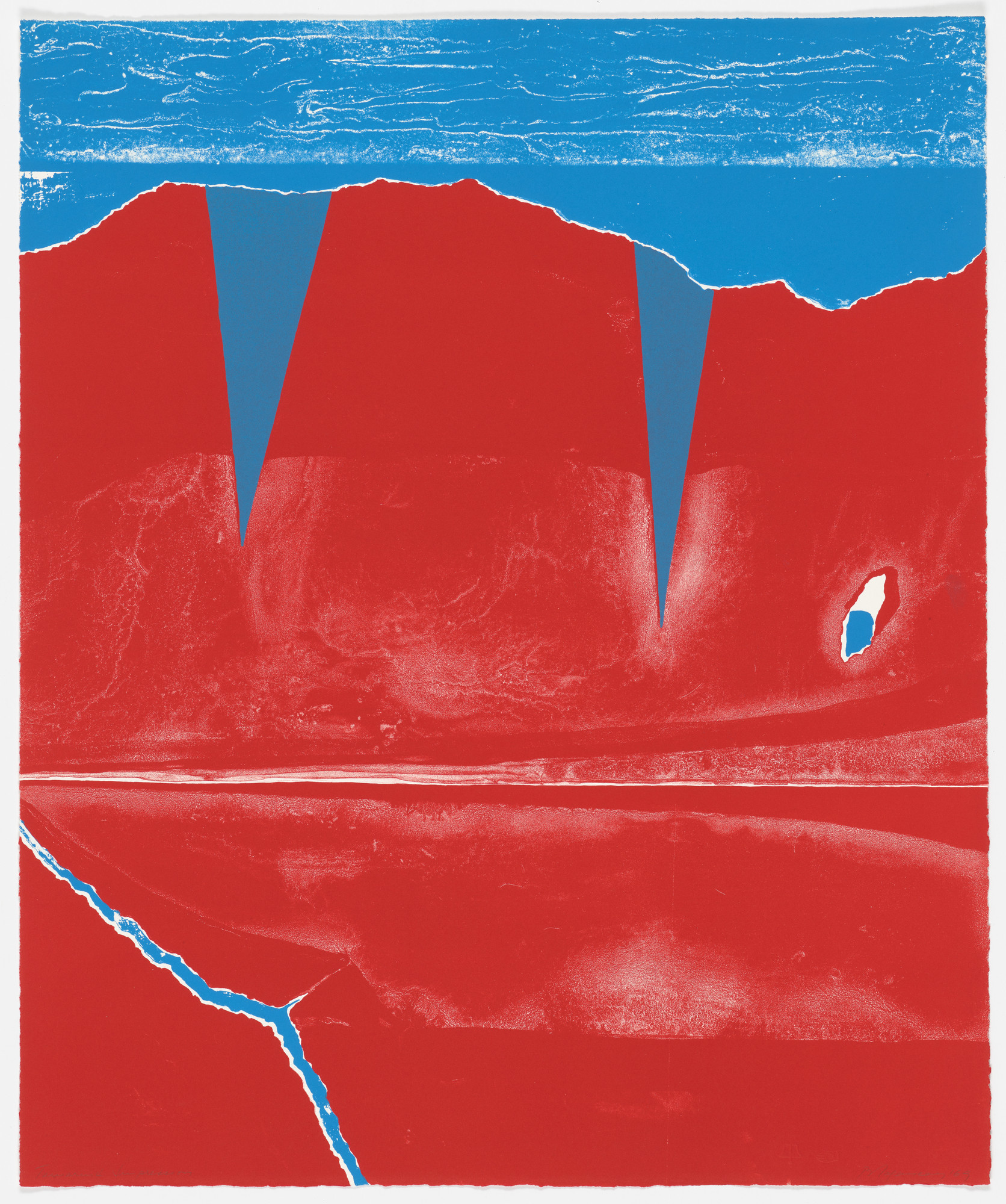 Burhan Dogancay. Untitled (#7) from Walls V