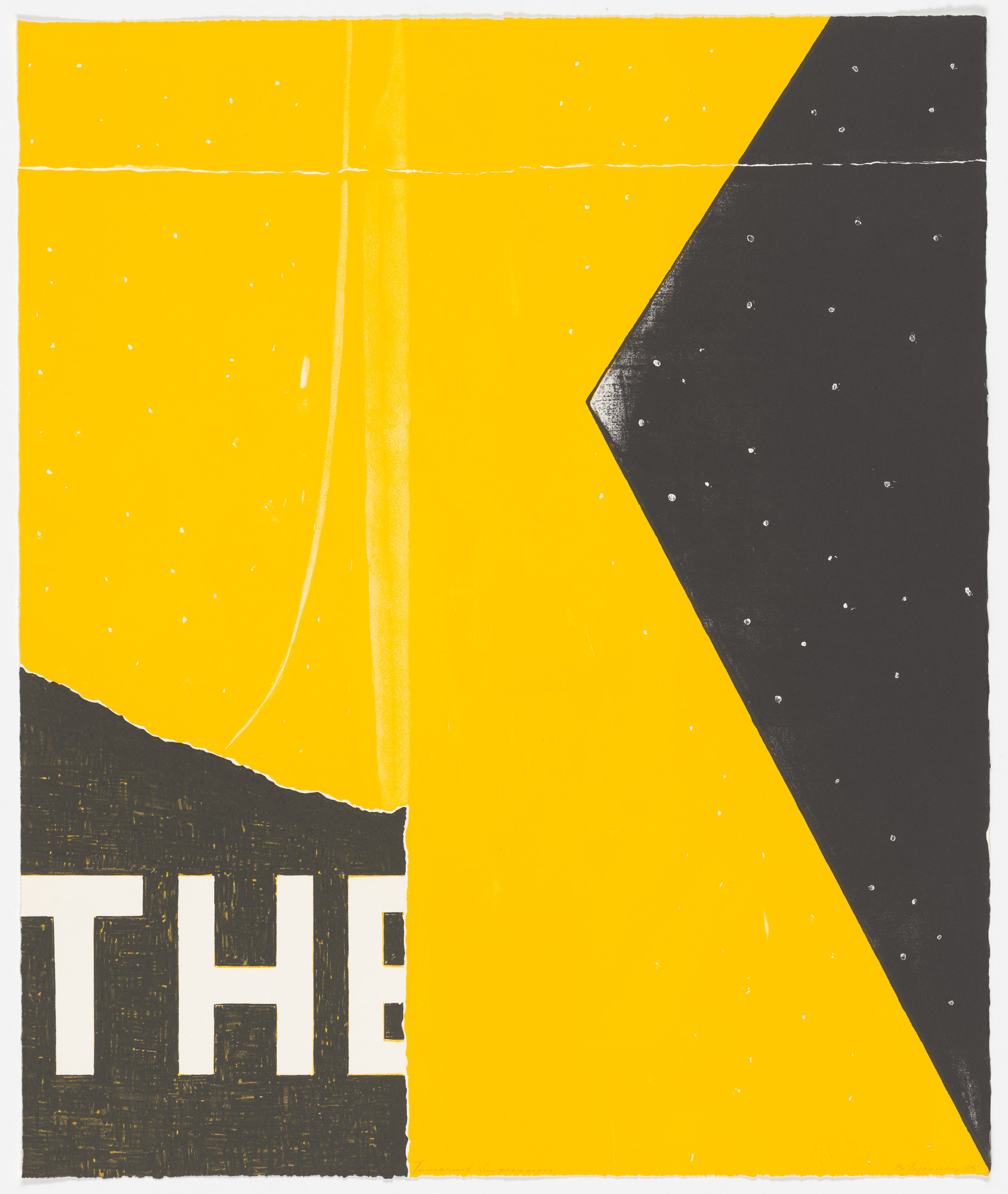 Burhan Dogancay. Untitled (#9) from Walls V