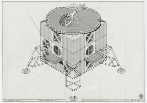 Jan Kaplický. House for a Helicopter Pilot, project