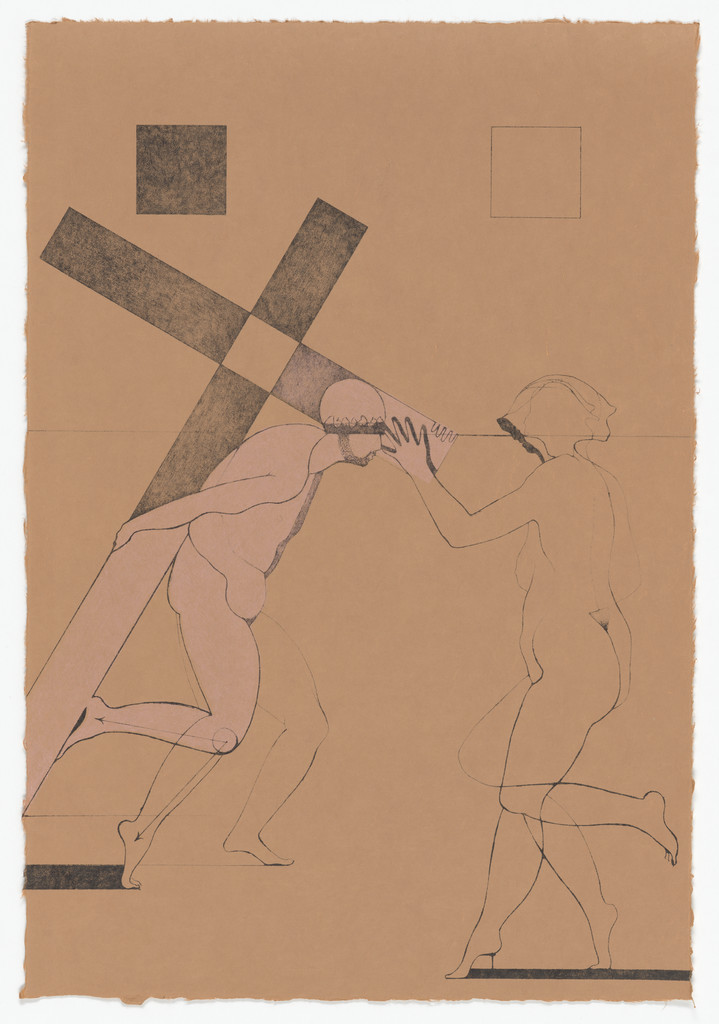 4 from The Fourteen Stations of the Cross, Robert Cremean, 1966–67, published 1967