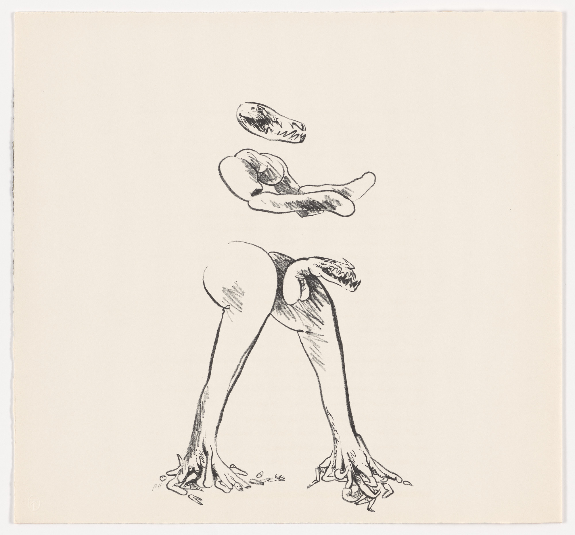 Robert Hansen. Plate (page 16) from Selections from Satan's Saint