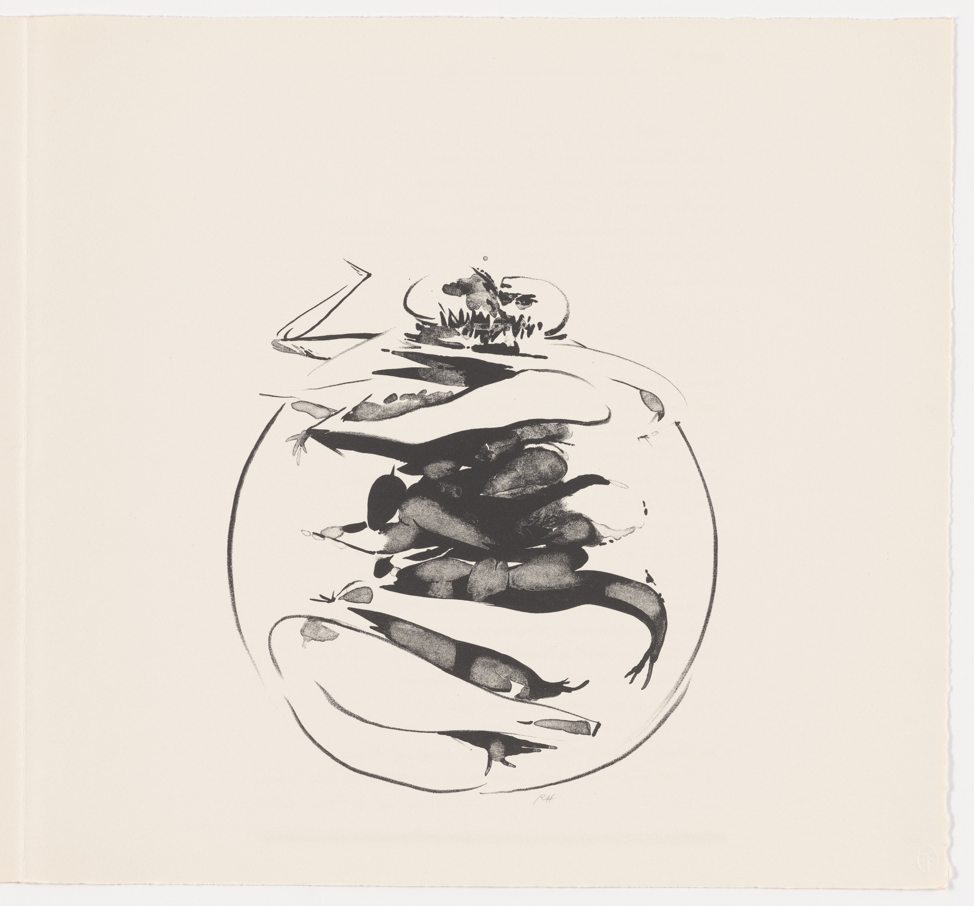 Robert Hansen. Plate (page 19) from Selections from Satan's Saint