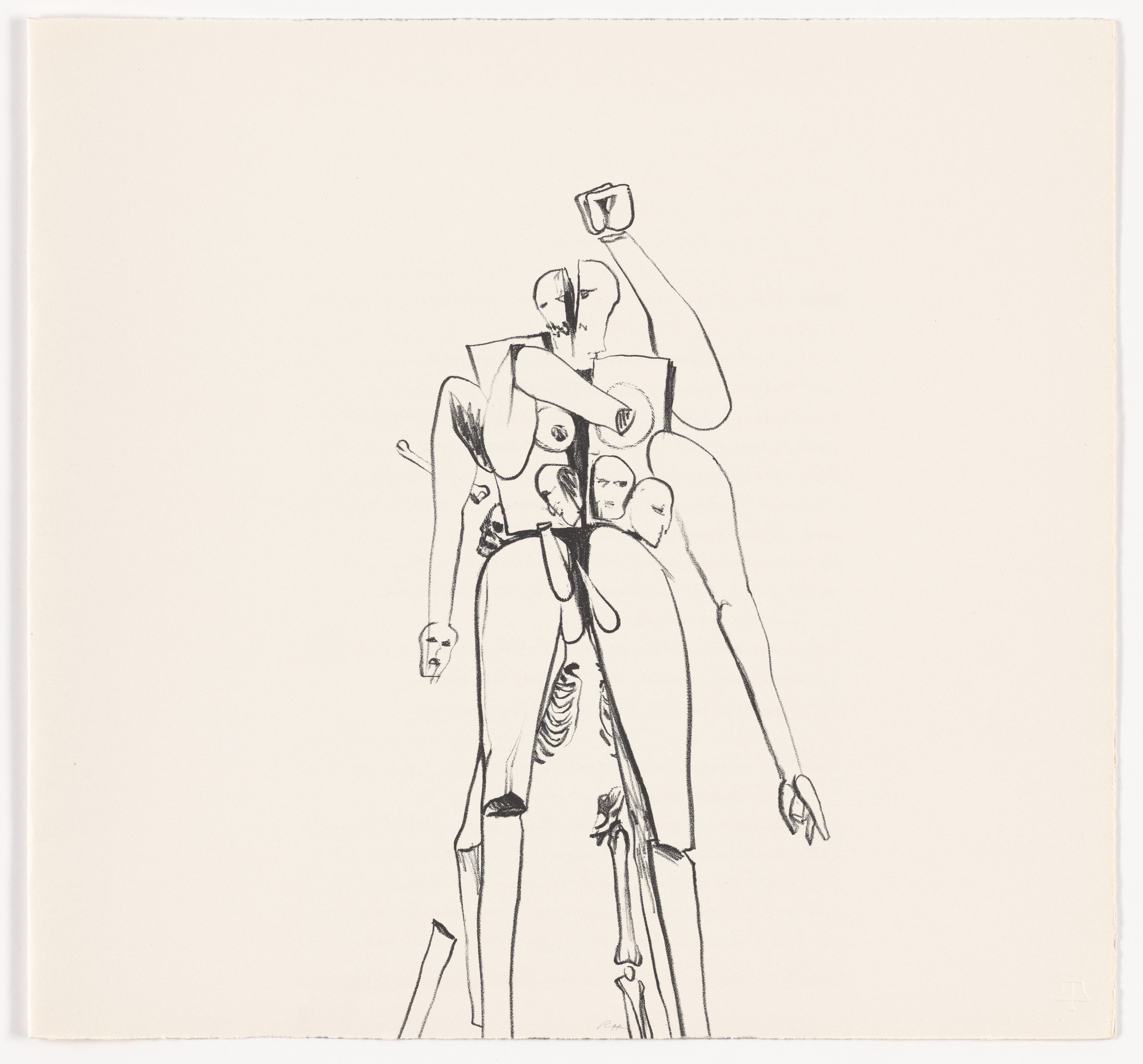 Robert Hansen. Plate (page 21) from Selections from Satan's Saint
