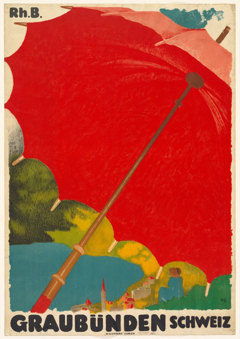 Augusto Giacometti. Graubunden Schweiz. c. 1920 | MoMA