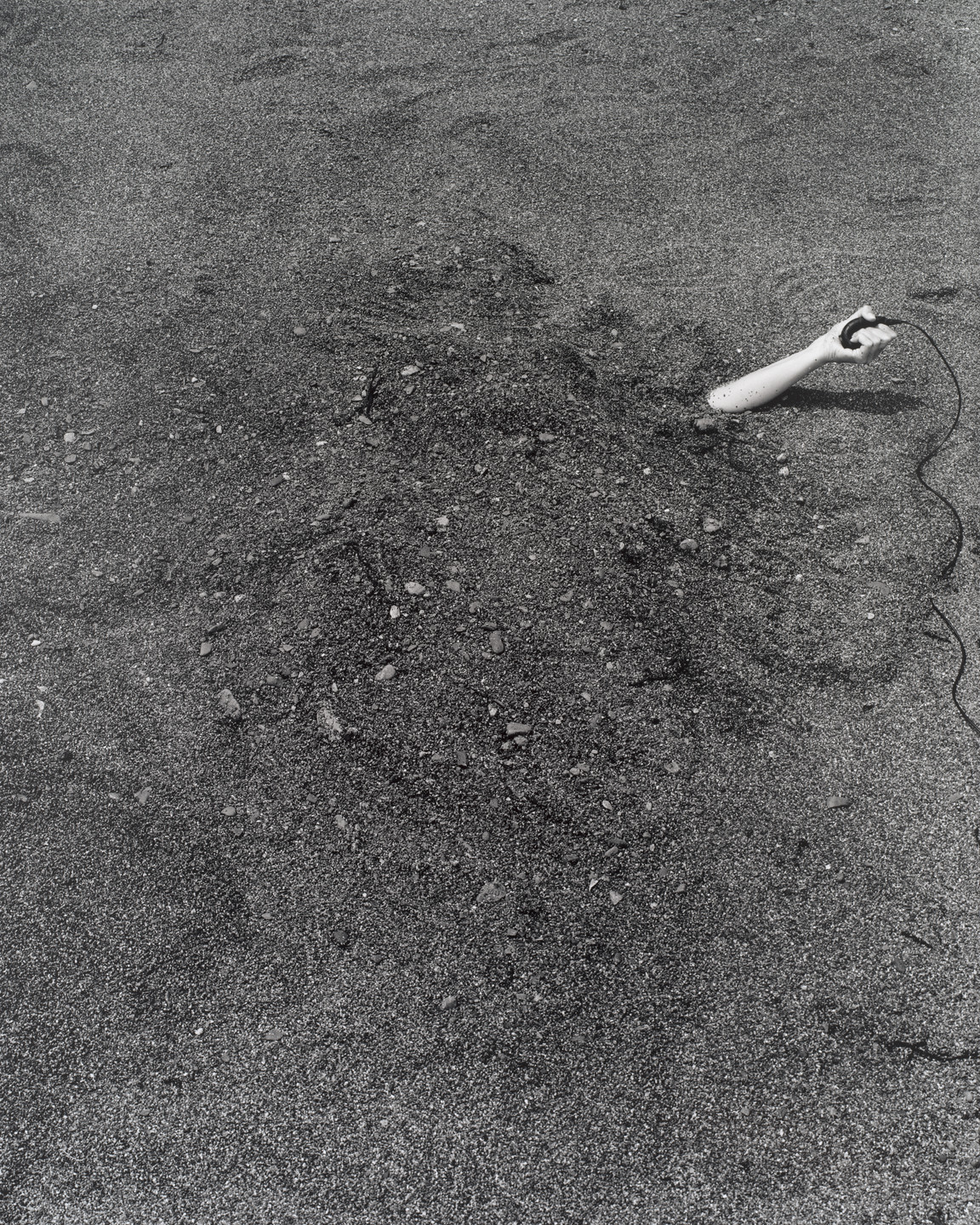 Jenny Calivas. Self Portrait While Buried #17. 2021