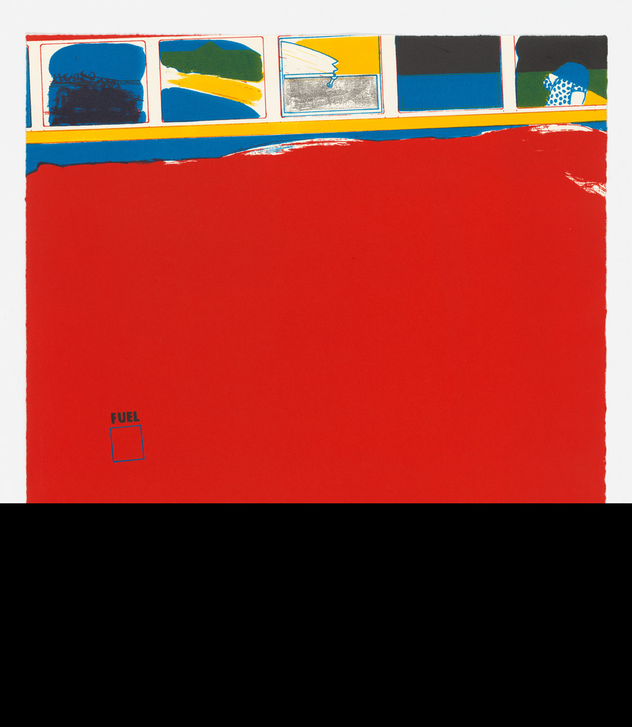Untitled from the series A Fleet of Buses, Allen Jones, 1966