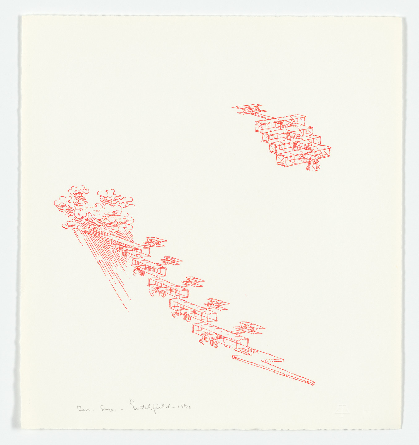 William Crutchfield. Formation Flying from Air Land Sea. 1970
