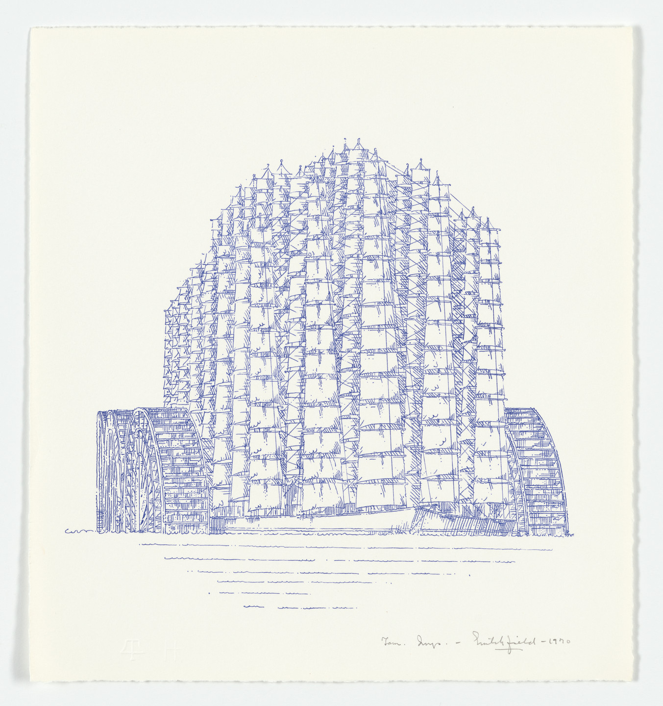 William Crutchfield. The Great Southeastern from Air Land Sea. 1970