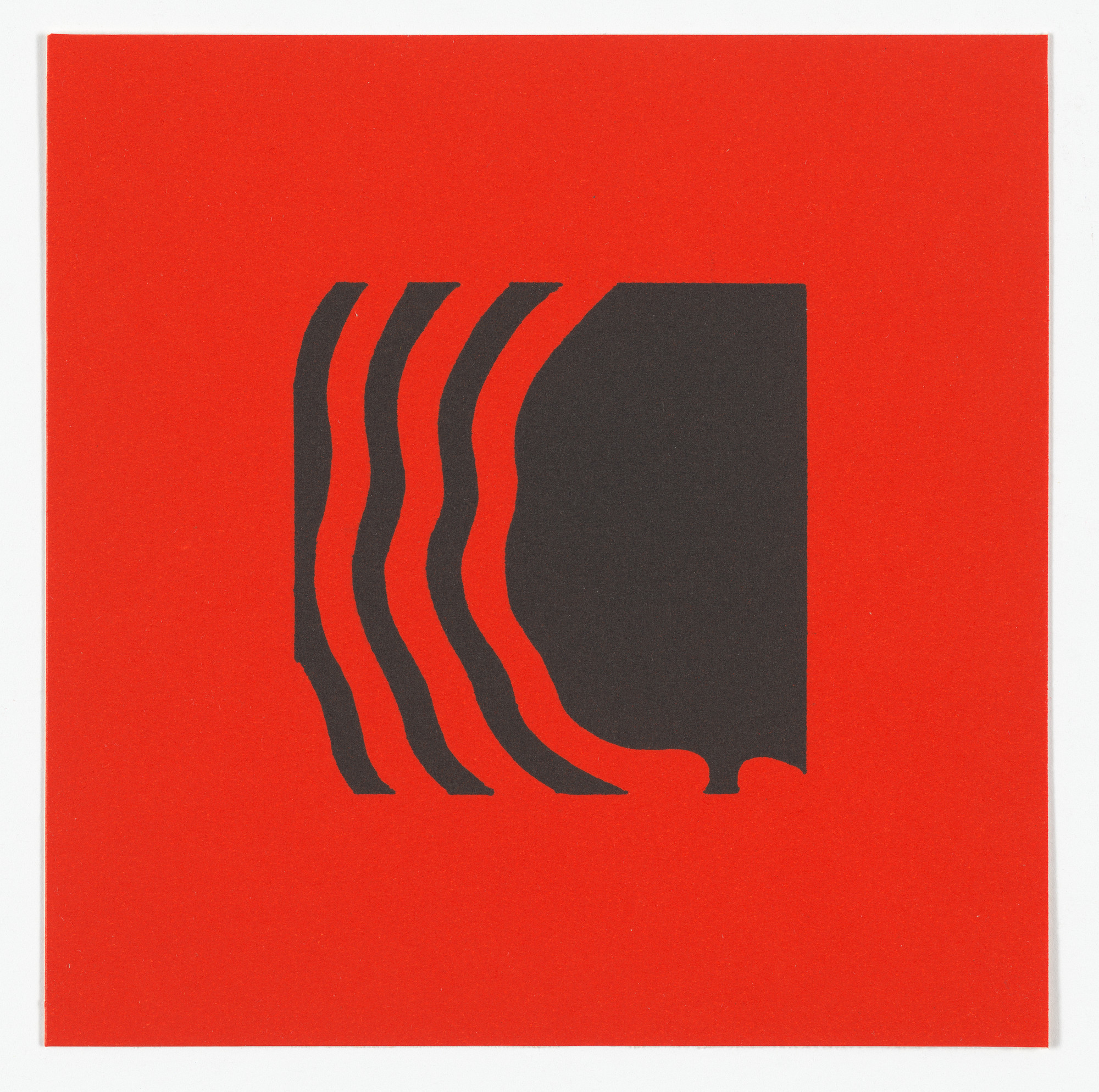 Jesse Reichek. Untitled from Homage to Mondrian (Hommage à Mondrian)