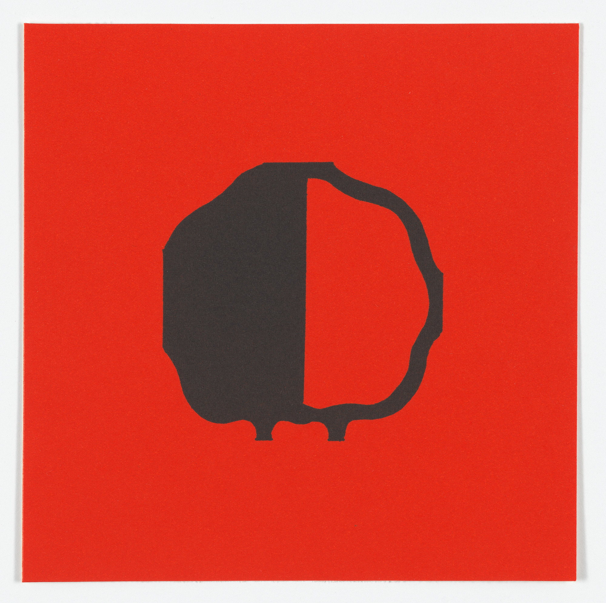 Jesse Reichek. Untitled from Homage to Mondrian (Hommage à Mondrian)